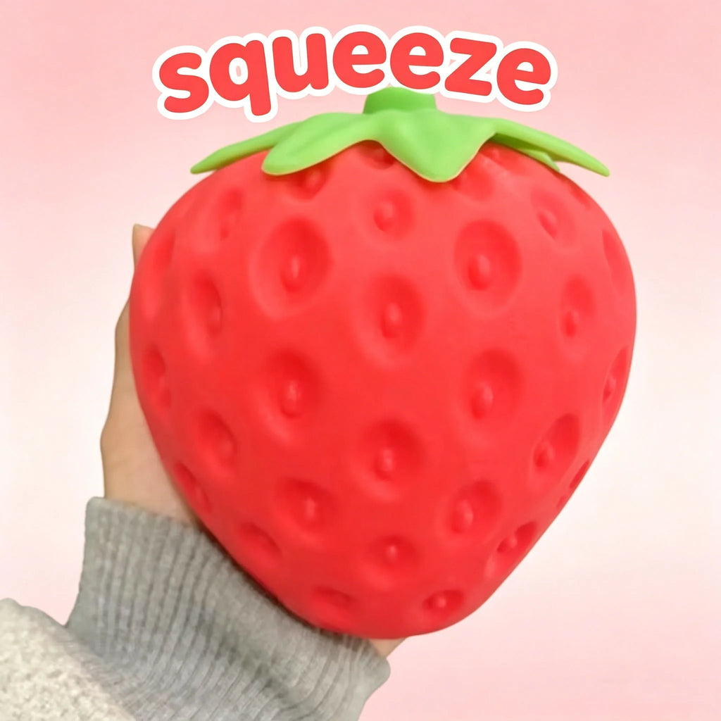 Super Jumbo Strawberry Squishy